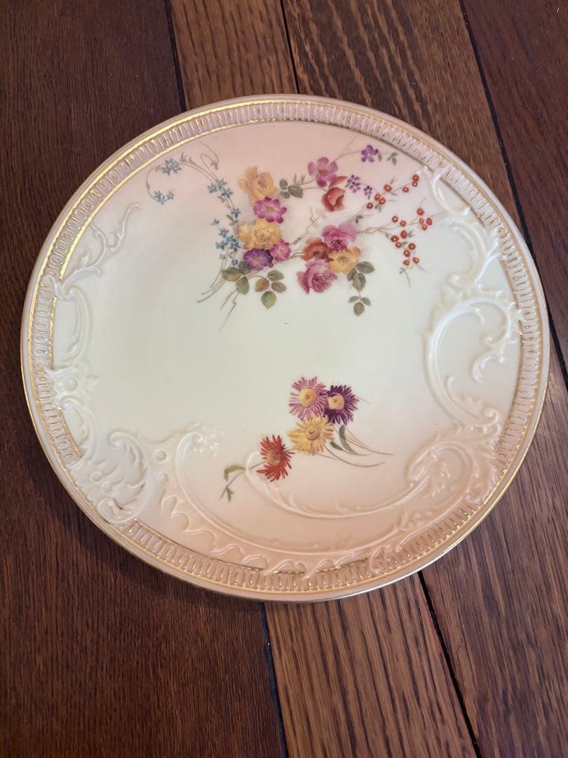 ロイヤルウースター ブラッシュアイボリー デザートプレート