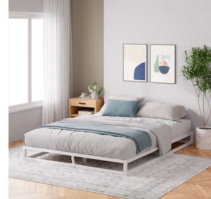 Joseph ベッドフレーム スチール ヘッドなし 15cm つ148