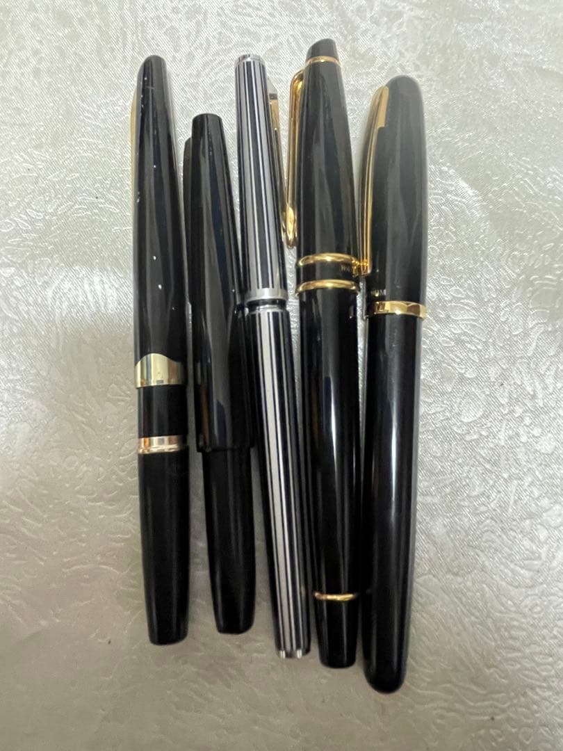 万年筆 5本セット18K / 18KWG 金ペン先 まとめ売り