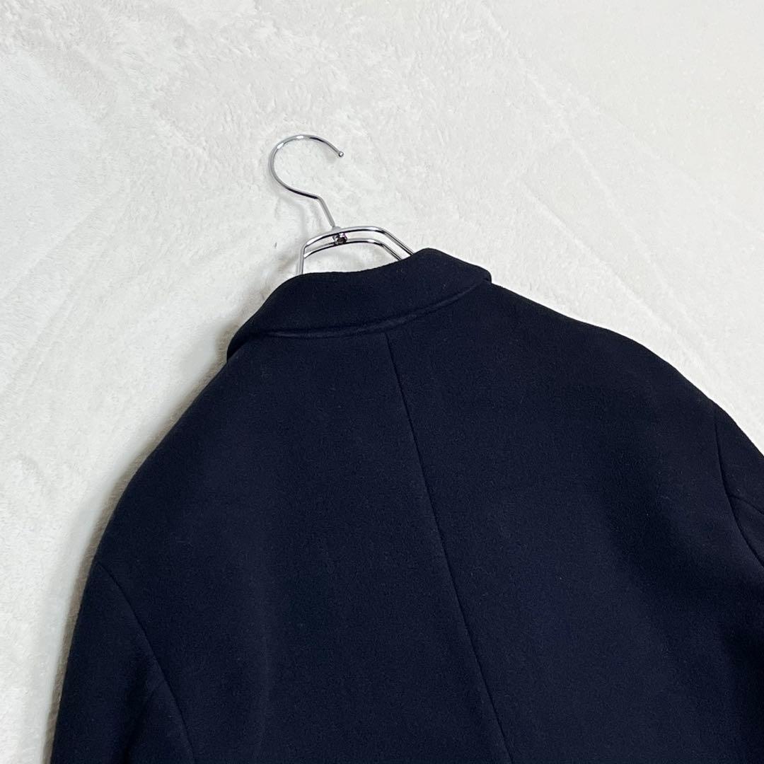 『B＆Yユナイテッドアローズ』メルトンチェスターコート ダブル ネイビー XL