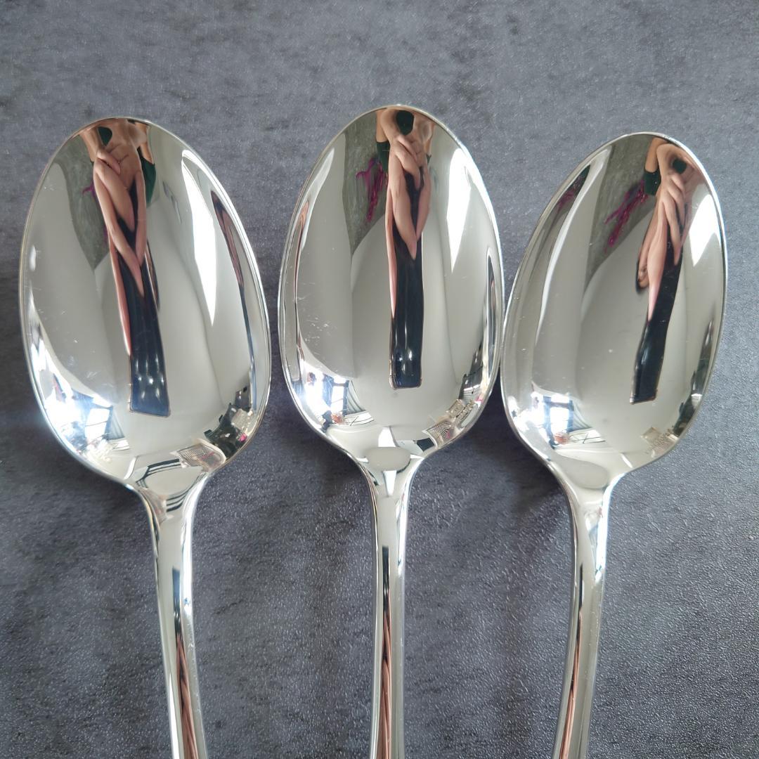 美品 クリストフル フィデリオ テーブルスプーン 3点