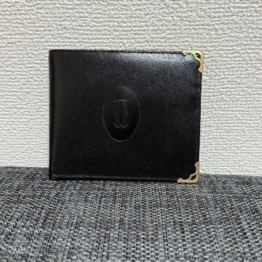 正規品　カルティエ　バック　二つ折り　財布　メンズ　レディース　Cartier
