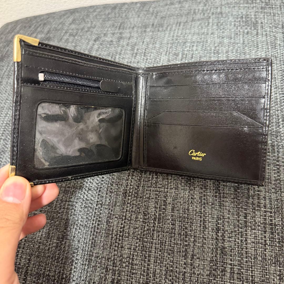 正規品　カルティエ　バック　二つ折り　財布　メンズ　レディース　Cartier