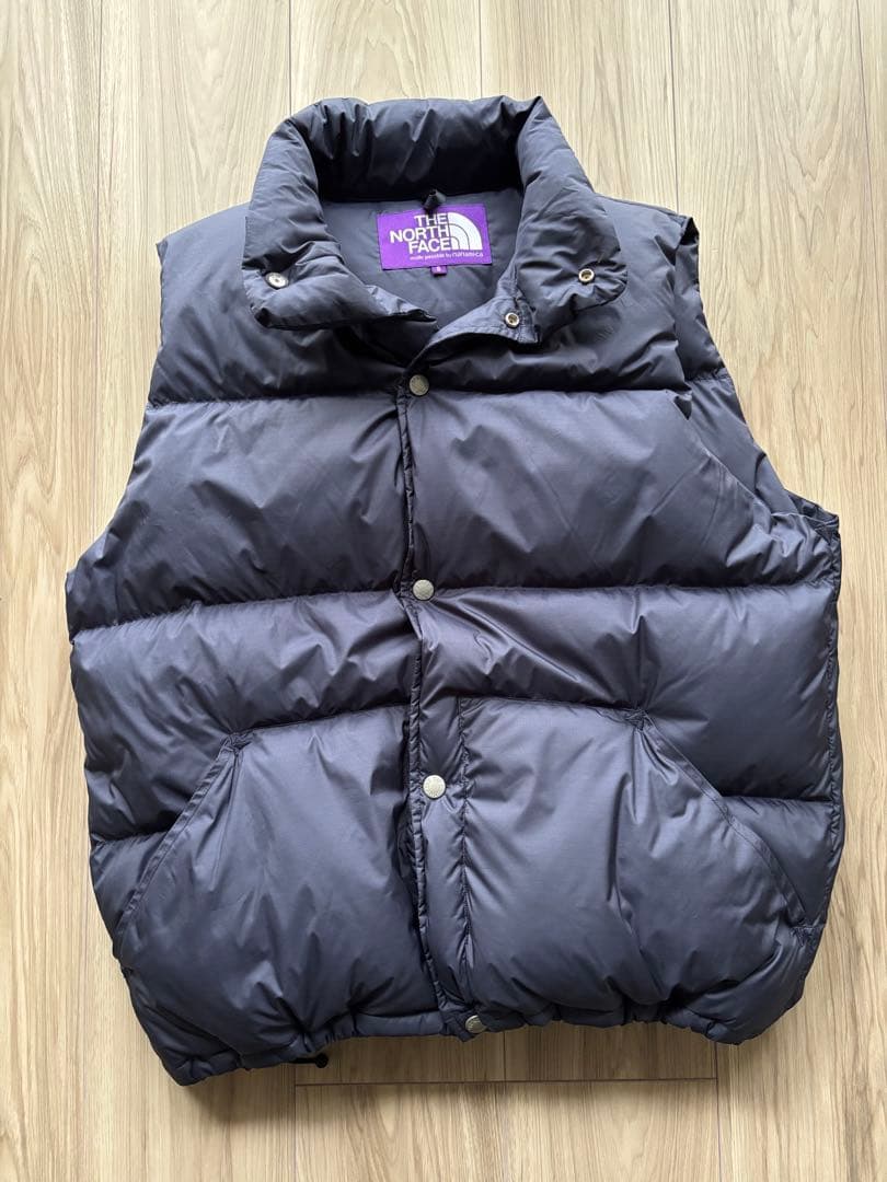 ジャーナルスタンダード別注 ノースフェイスパープルレーベル ダウンベスト