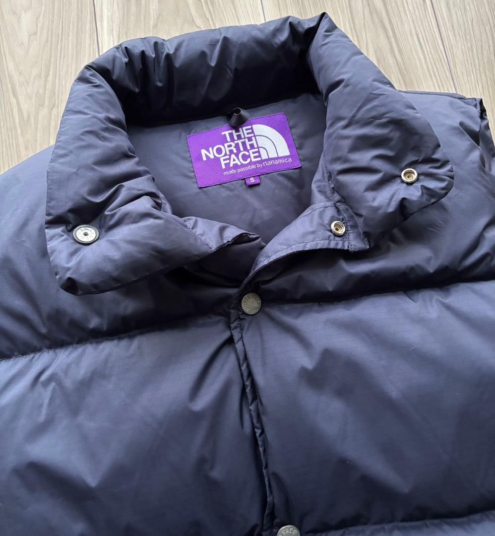 ジャーナルスタンダード別注 ノースフェイスパープルレーベル ダウンベスト