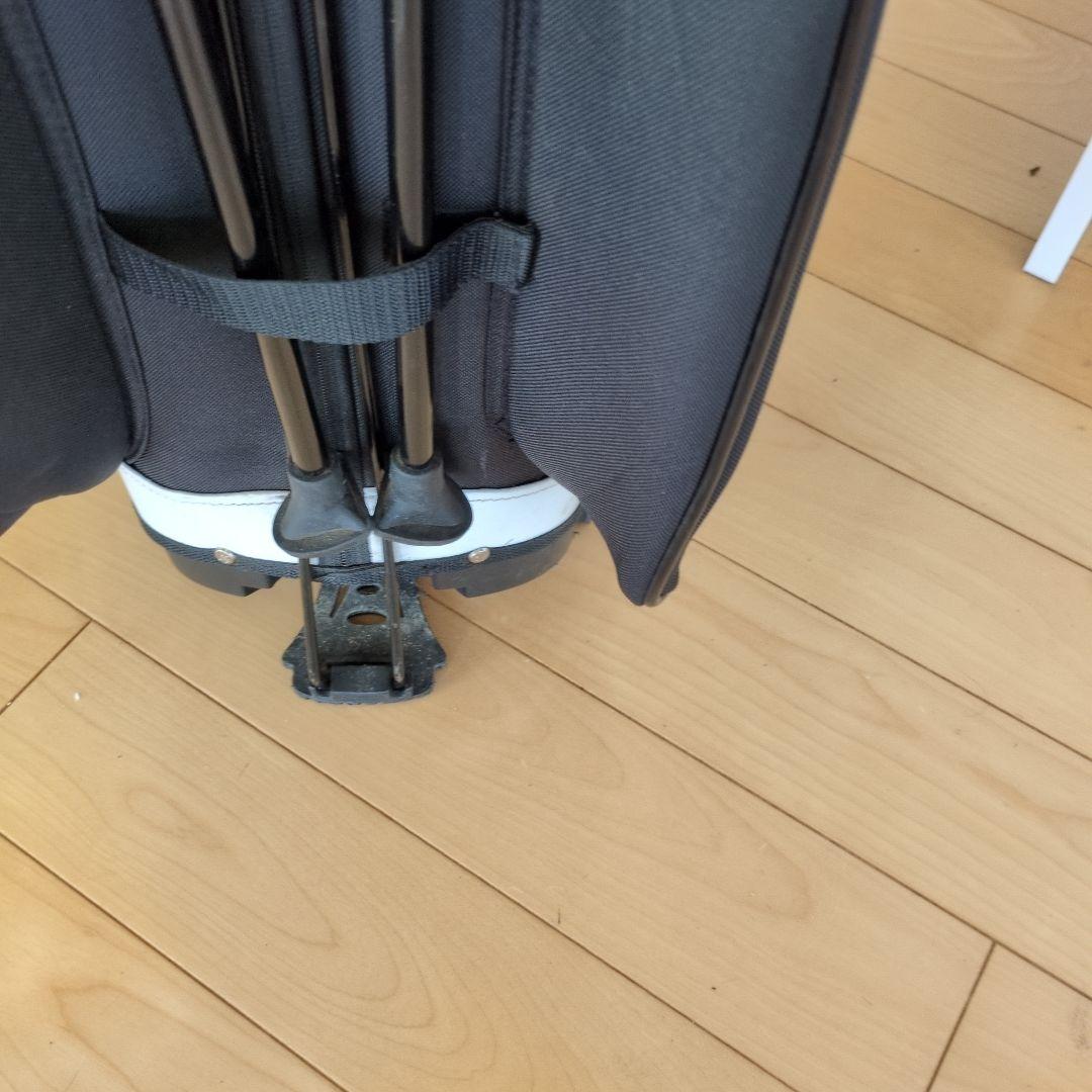ZEAL❗️カッコイイ❗️ スタンドゴルフバッグ 黒