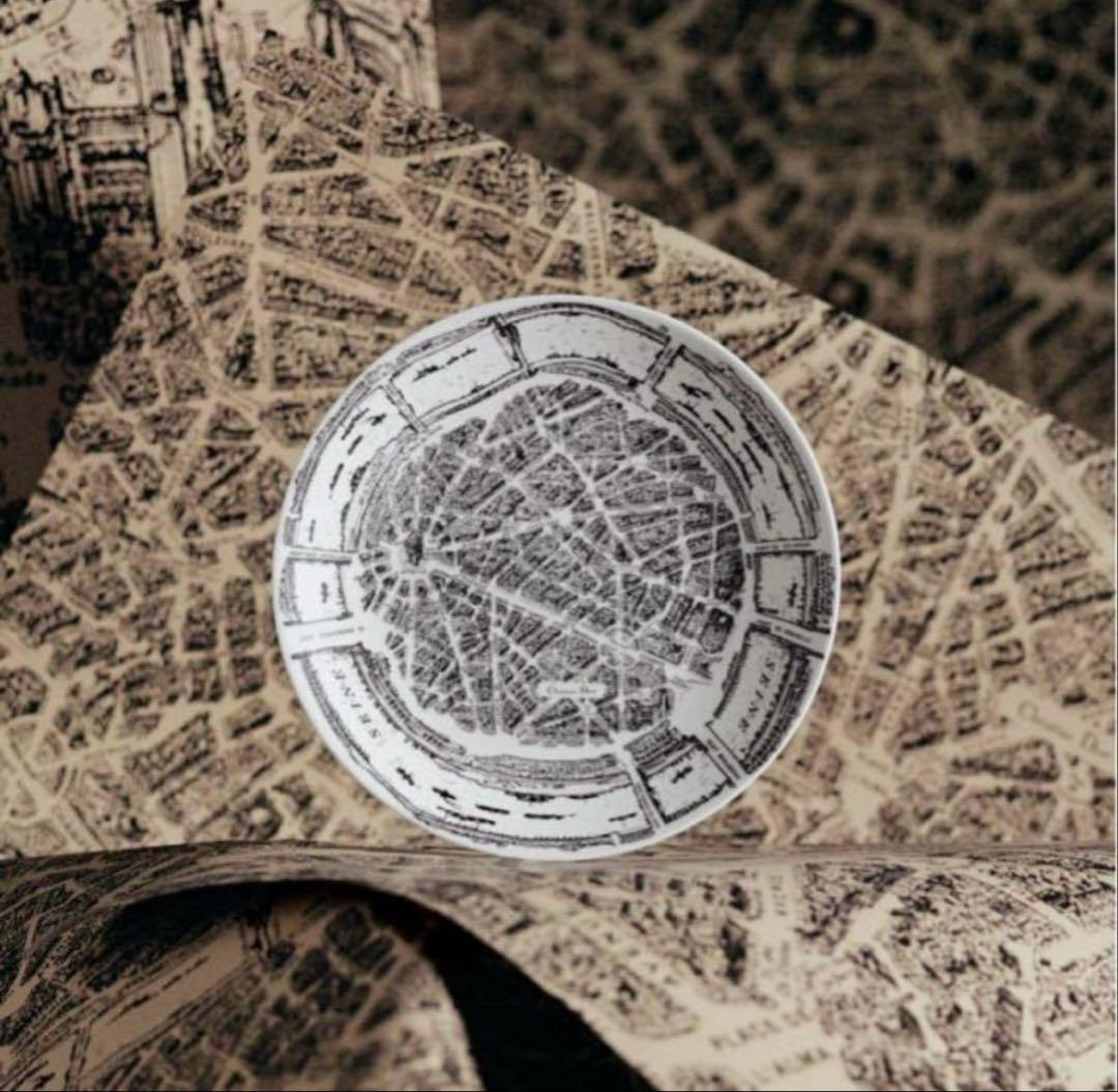 未使用DIOR ディオール 現行品ディナープレート 28cm プラン ドゥ パリ