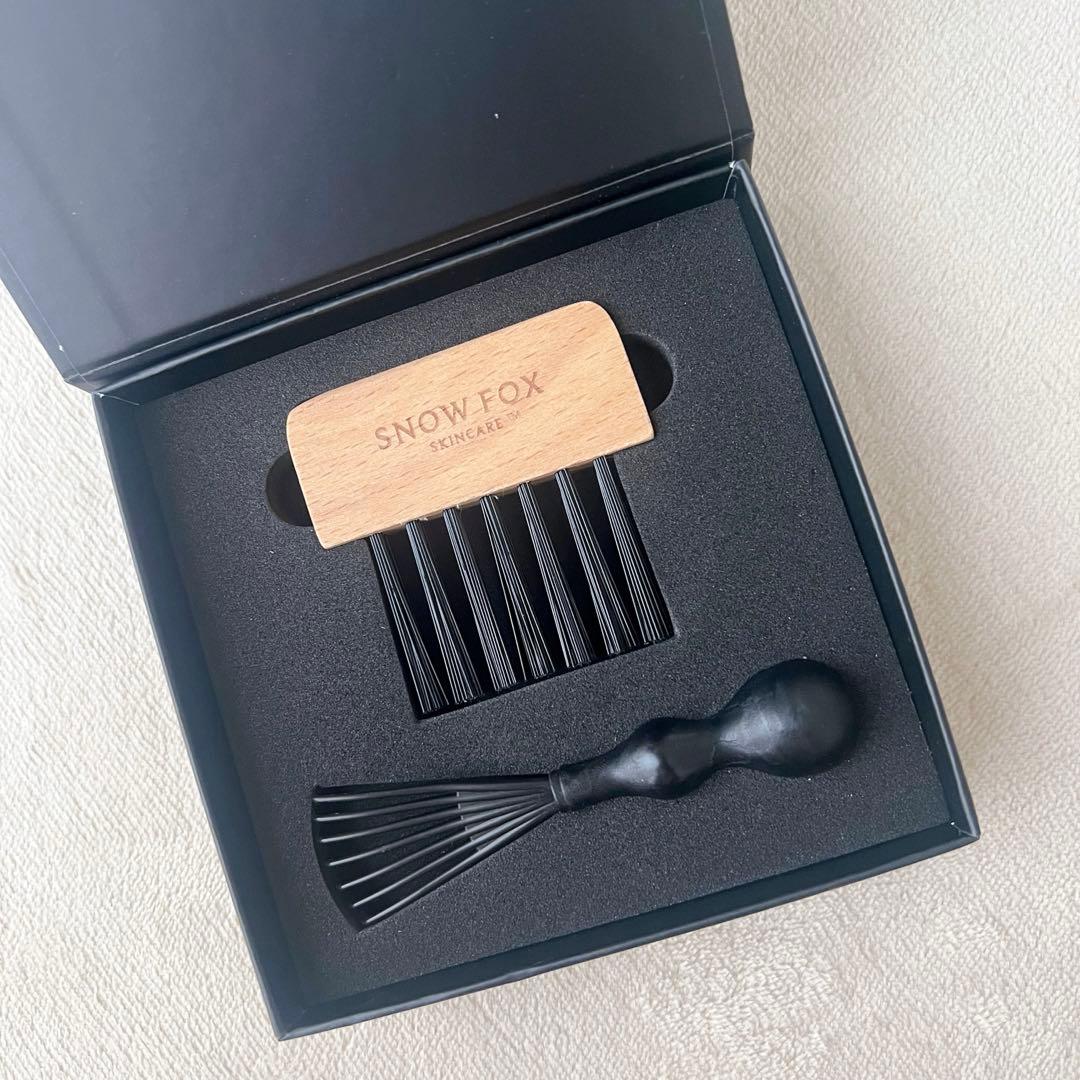  FOX カッサ ウッド ミニハート ヘアブラシセット