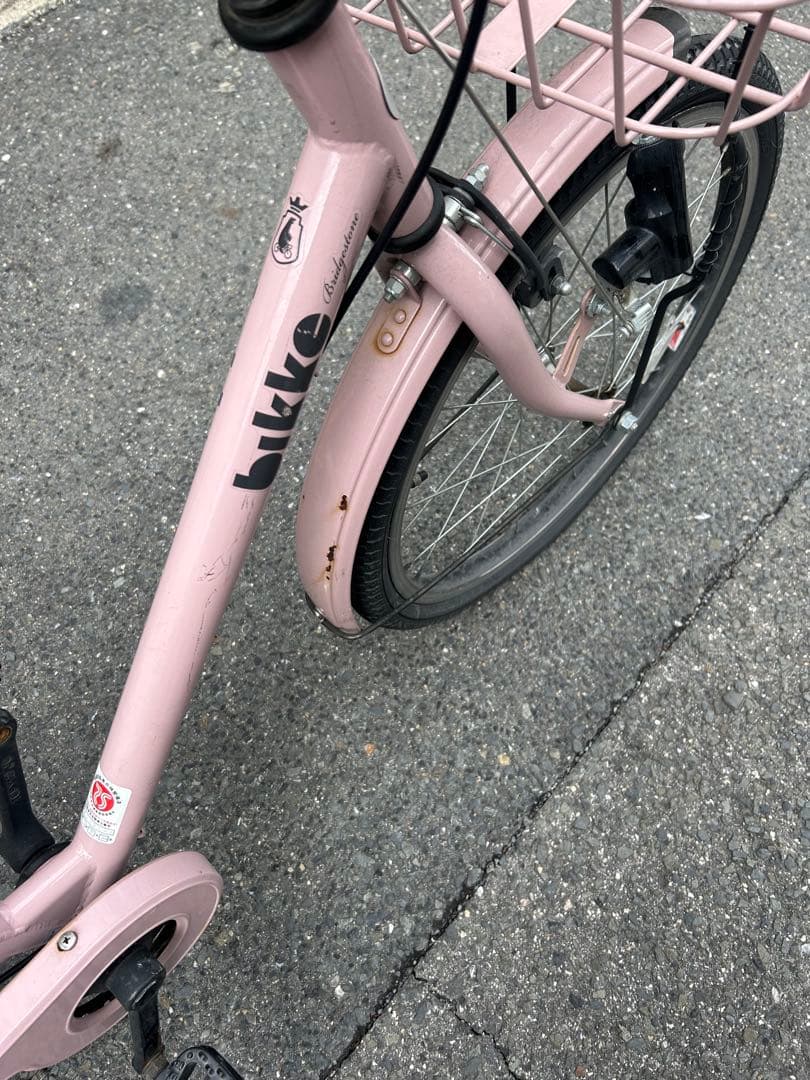 (大阪市) bikke 子供用自転車 22 ローズピンク お引き渡し限定