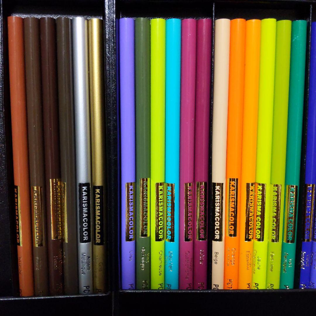 色鉛筆【新品未使用】サンフォードカリスマカラー 72色　廃盤