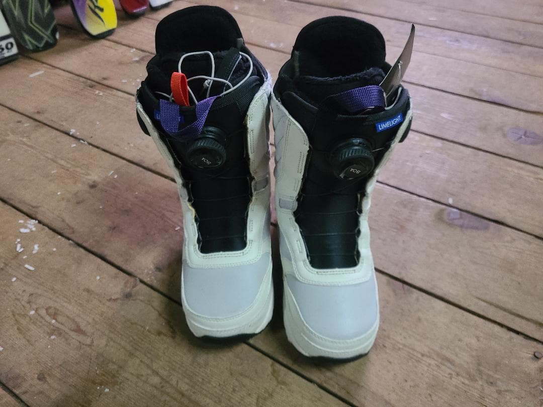 スノーボード 23.5 BURTON LIMELIGHT DOUBLE BOA WIDE