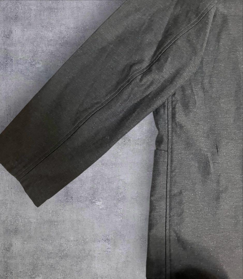 オアスロウorSlowステンカラーコートプリズナーコートsize2コットンツイル