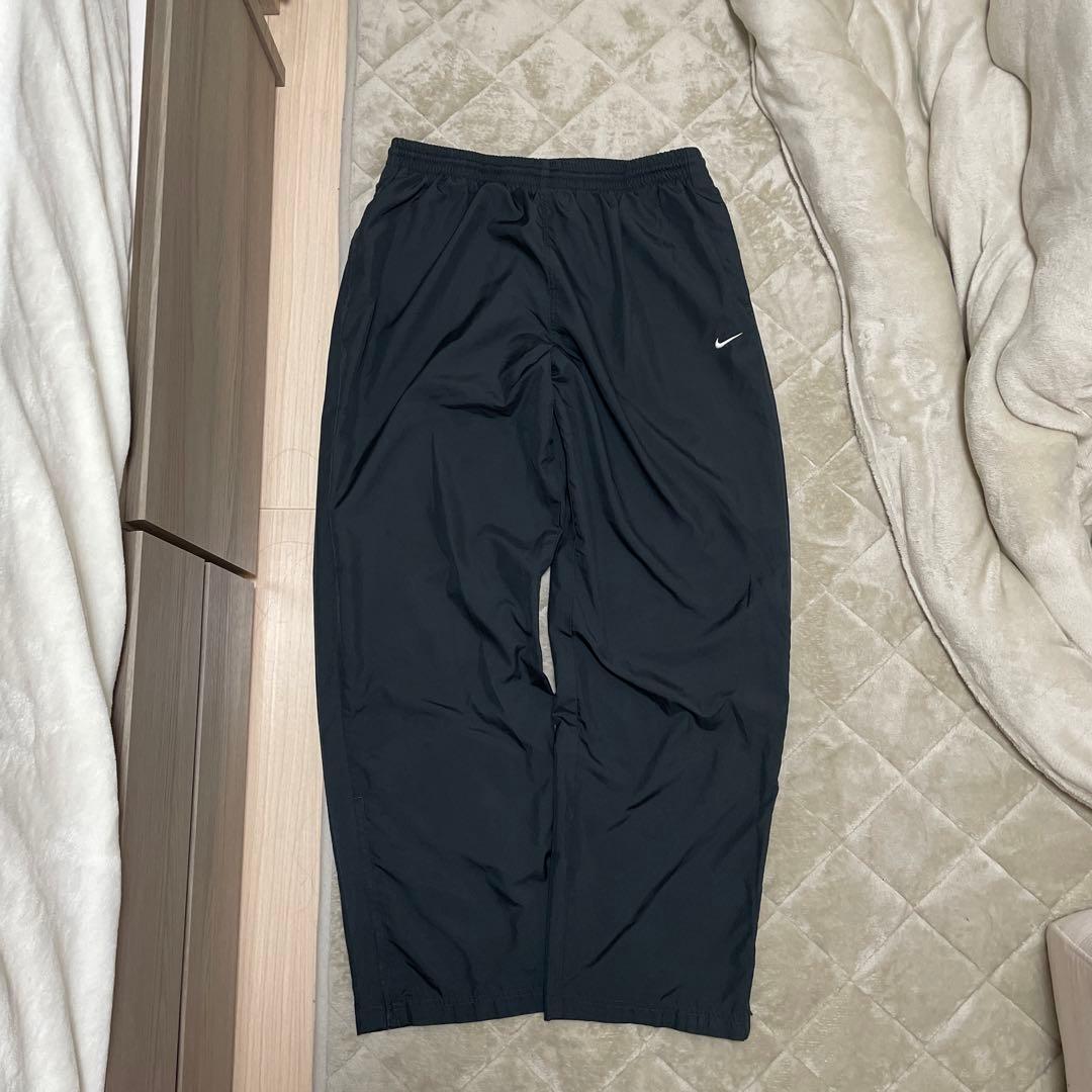 00s NIKE wide nylon pants 極太 テック シティ