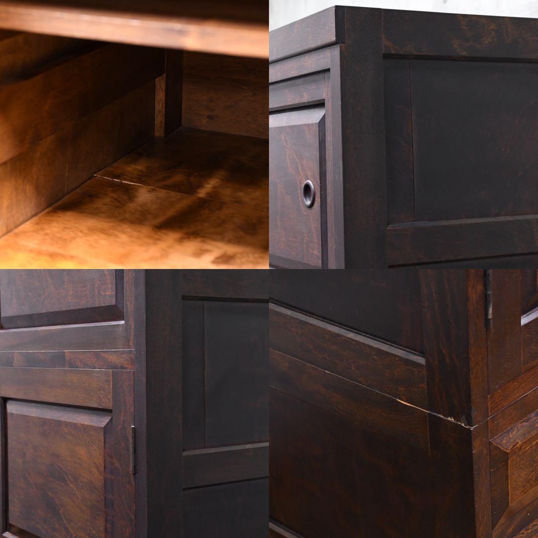 EGK63 松本民芸家具 D型 和箪笥 水目桜/ミズメザクラ 無垢材 チェスト