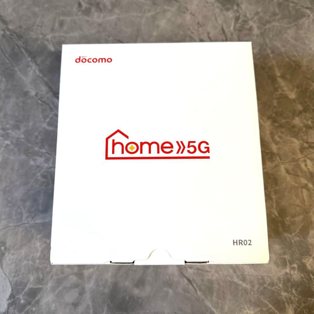 【美品】NTTドコモ 5G HR02 ダークグレー