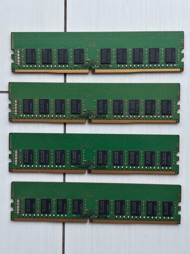 Samsung DDR4 メモリ 32GB (8GB×4枚)