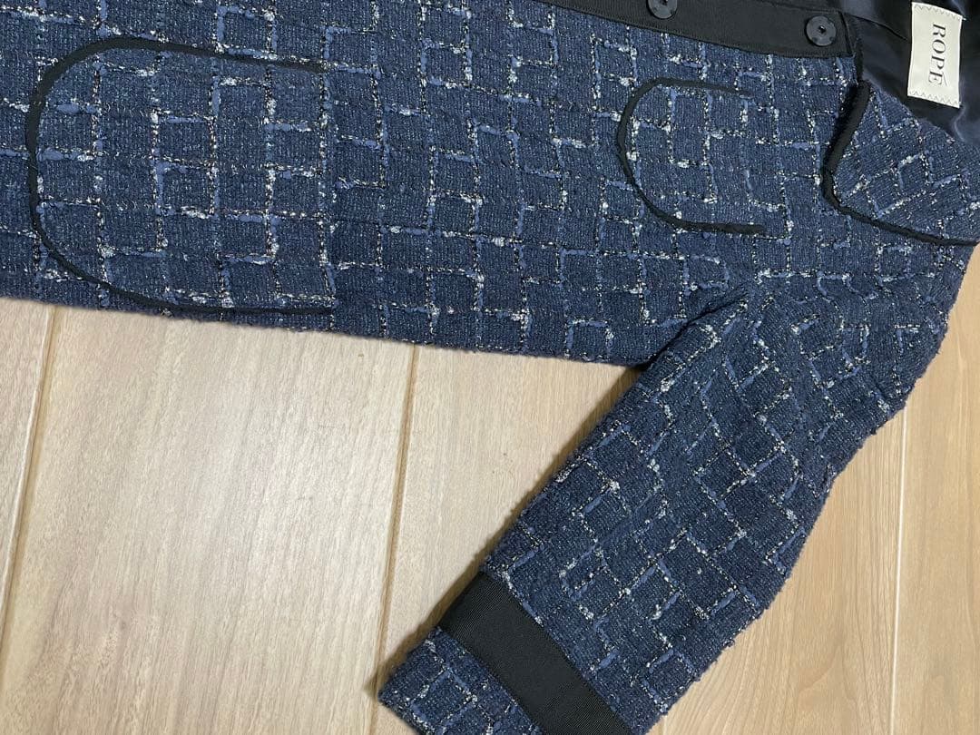 【Sサイズ】ROPE リントンツイード コート ロペ