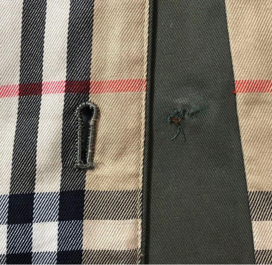 Burberrys バーバリーズ 玉虫色 タマムシカラー ステンカラー コート