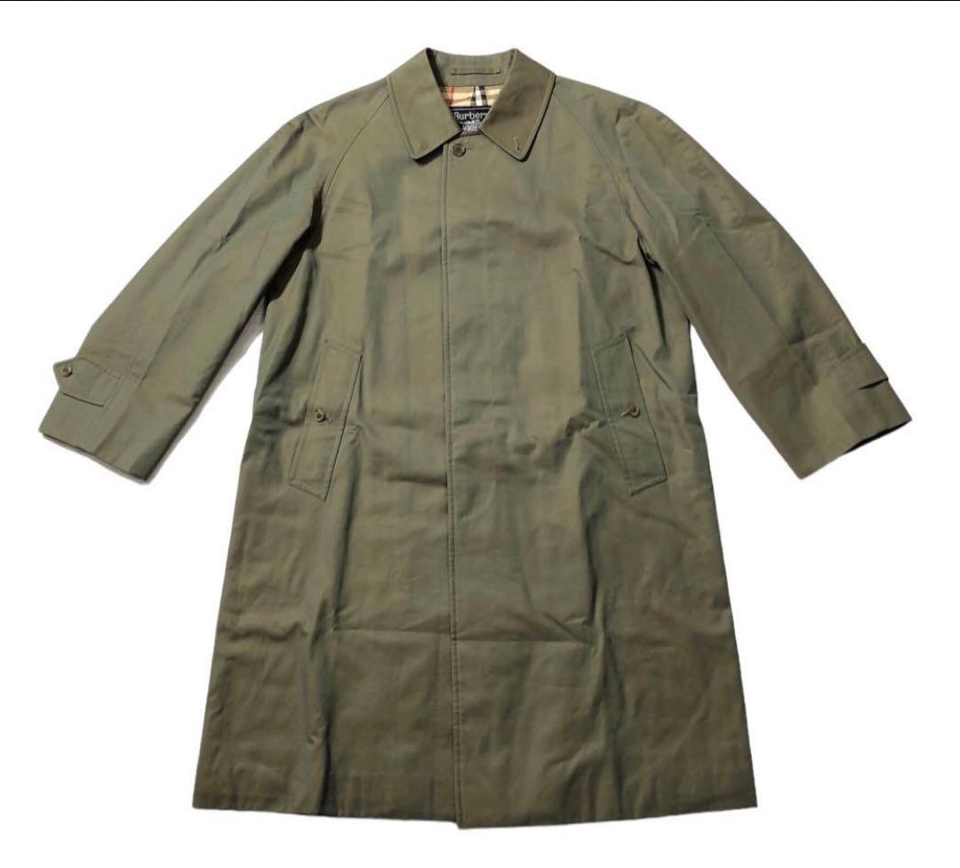 Burberrys バーバリーズ 玉虫色 タマムシカラー ステンカラー コート