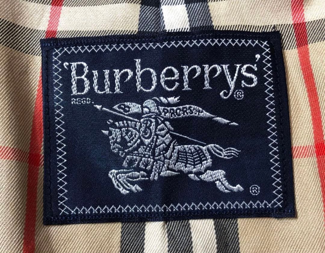 Burberrys バーバリーズ 玉虫色 タマムシカラー ステンカラー コート