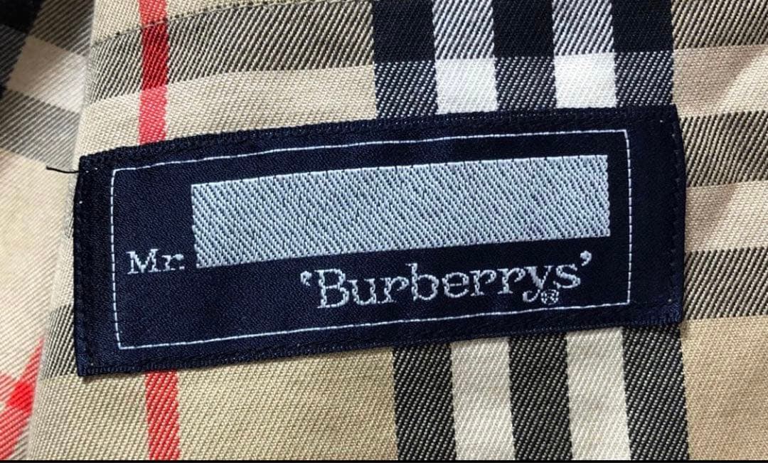Burberrys バーバリーズ 玉虫色 タマムシカラー ステンカラー コート