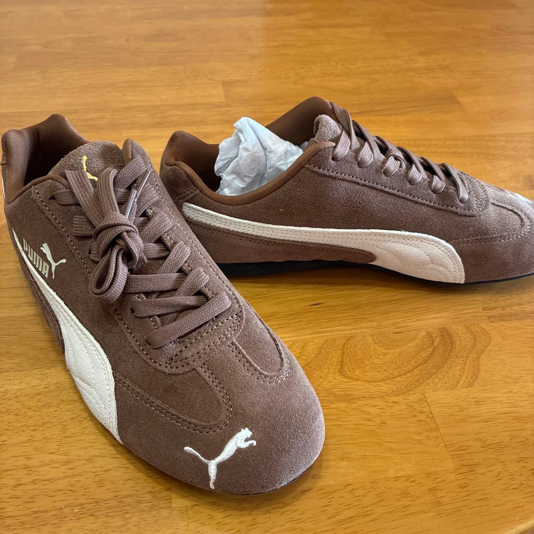 PUMA ブラウン スエード スニーカー　新品未使用