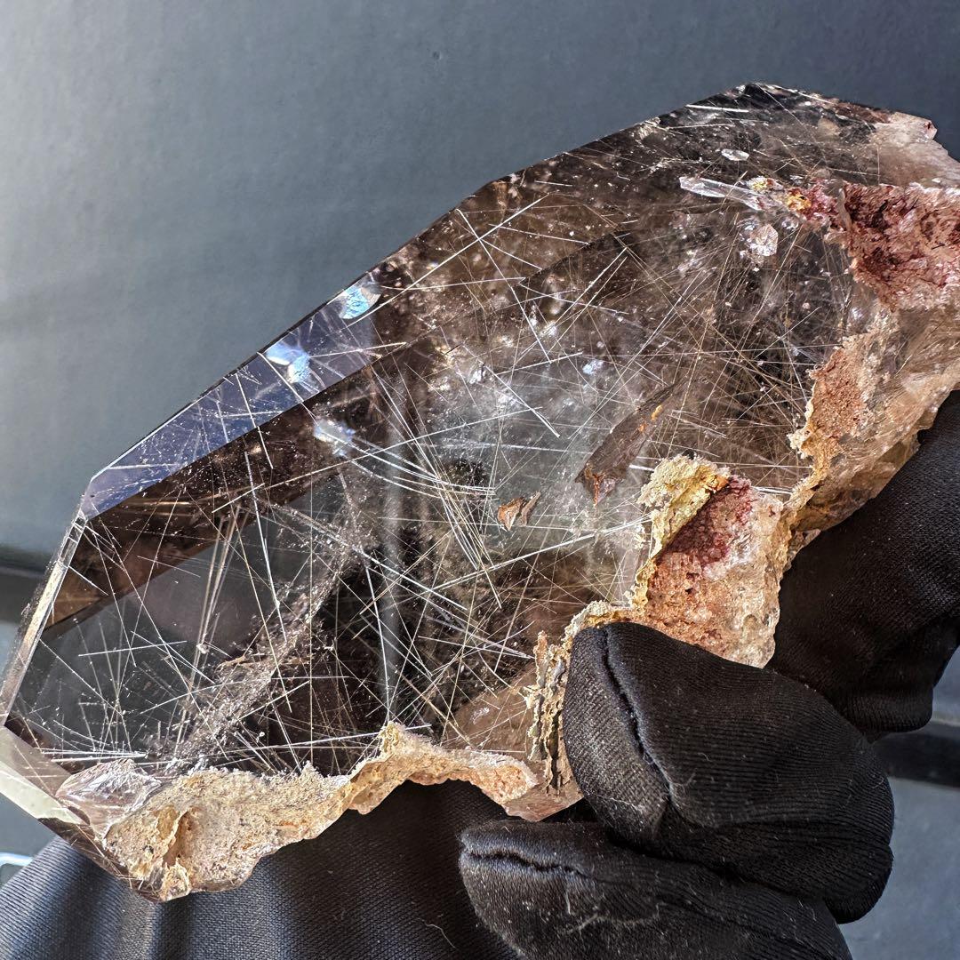 希少❗️別格高級品❗️虹入り☆スモーキー チルクォーツ&ガーデンクォーツA1102