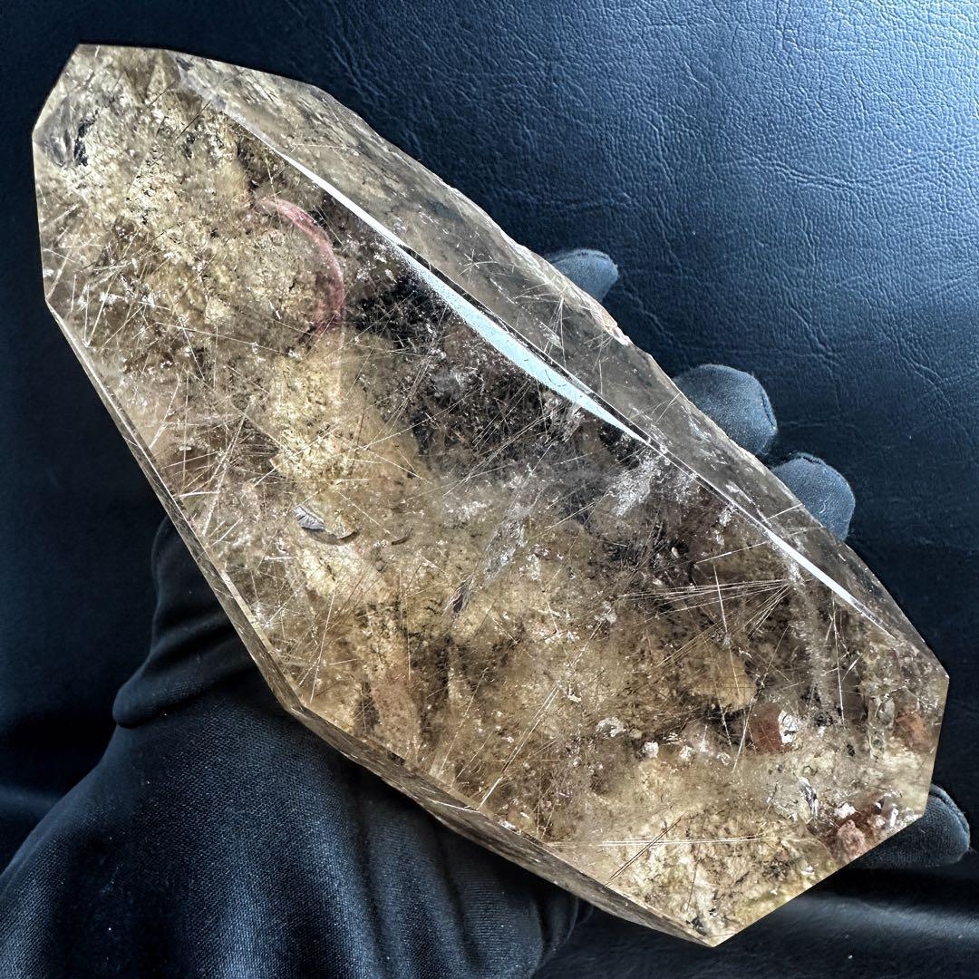 希少❗️別格高級品❗️虹入り☆スモーキー チルクォーツ&ガーデンクォーツA1102