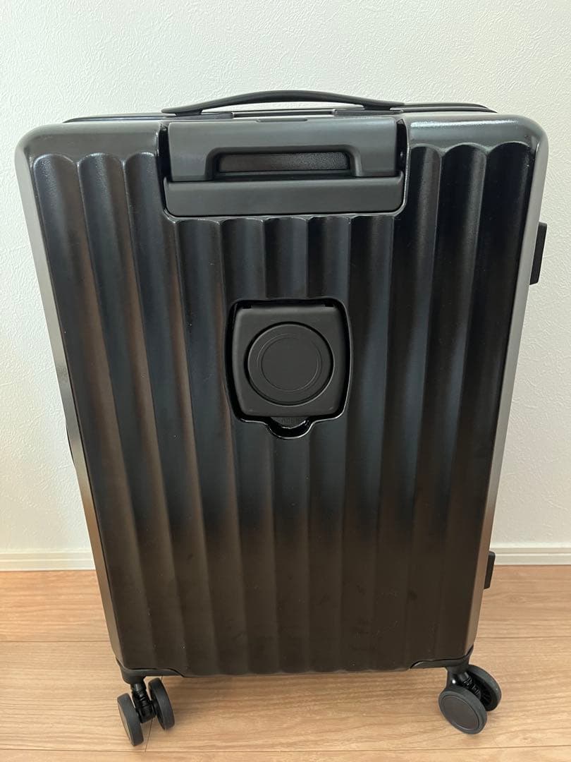 MAIMO Mサイズ ストライプキャリーケース 約57L 黒