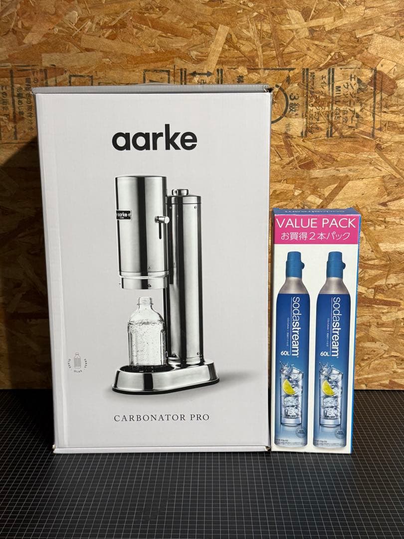 aarke Carbonator Pro スチールシルバー