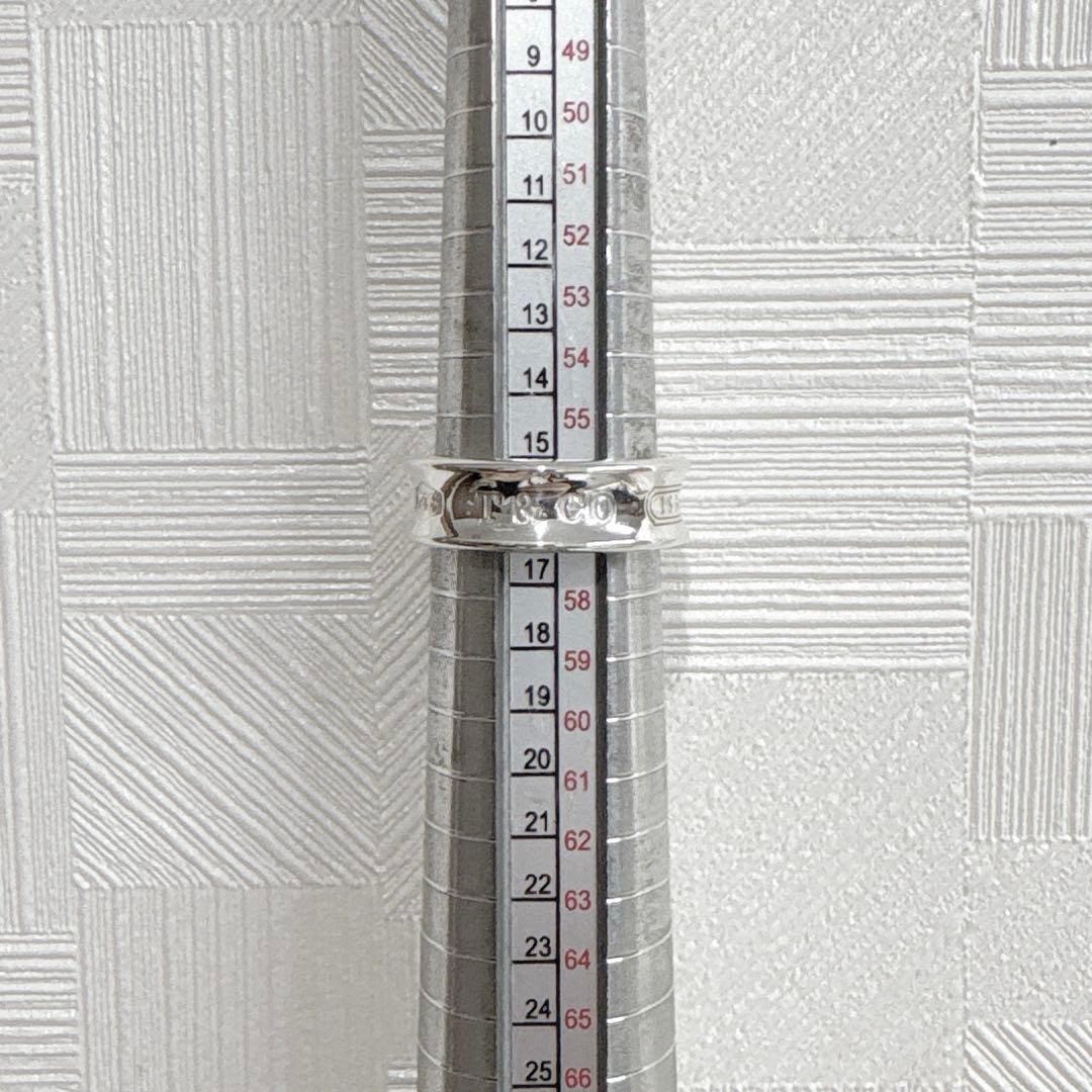 美品 ティファニー 1837 リング　16号