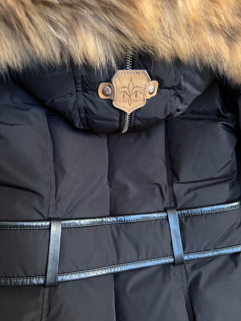 マッカージュ☆ラグジュアリーなファー付 ロングダウン