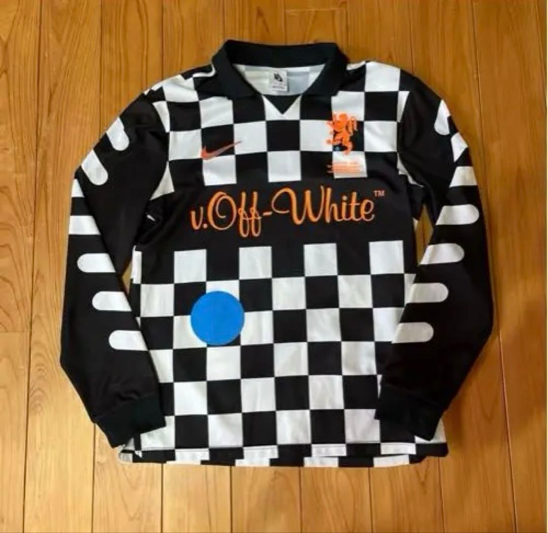 Off-White Nikeチェッカーパターンシャツ XS 本日限り値引き