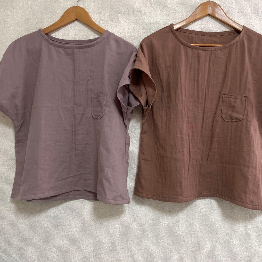 ニコ様　ダブルガーゼ　ブラウス