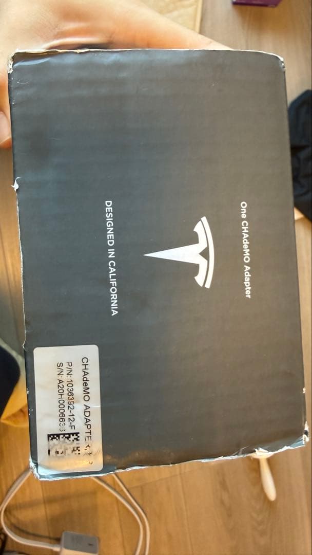 た*ろ様 テスラ 純正 チャデモアダプター 韓国版 即発送