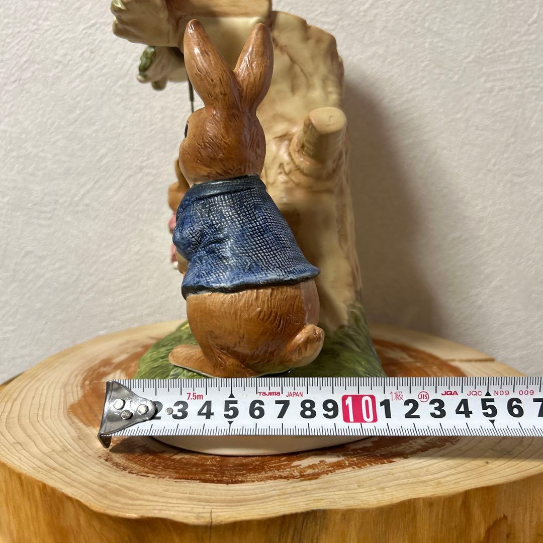 BelArt ベルアート ピーターラビット　振り子時計　陶器