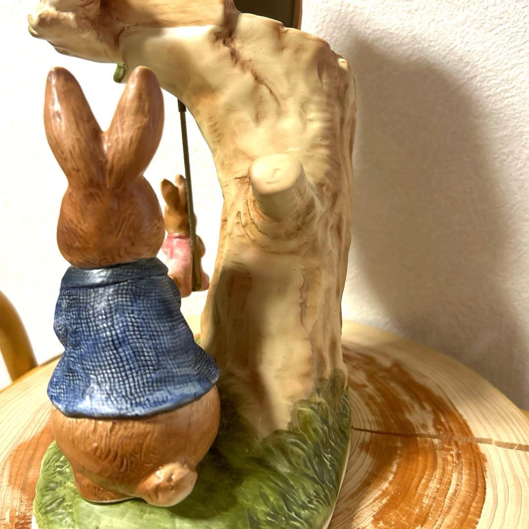BelArt ベルアート ピーターラビット　振り子時計　陶器