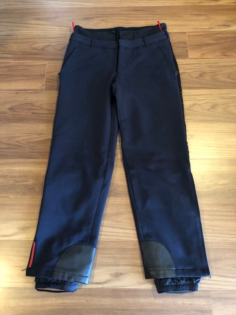 PRADA SPORTリネアロッサ スキーパンツ 2000s アーカイブ