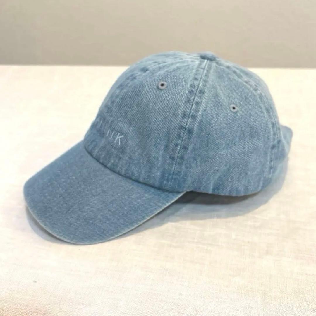 BLAMINK ブラミンク［未使用］ロゴキャップ　デニム
