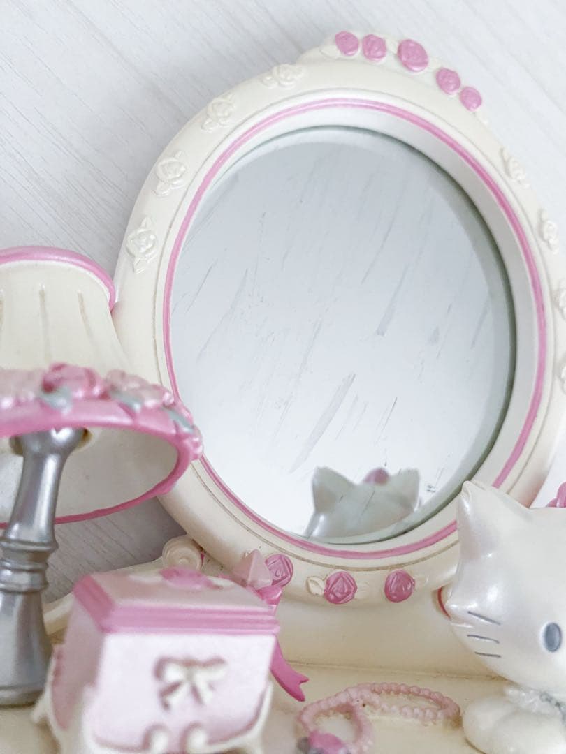 チャーミーキティ 鏡 ミラー ドレッサー 当時物 レア