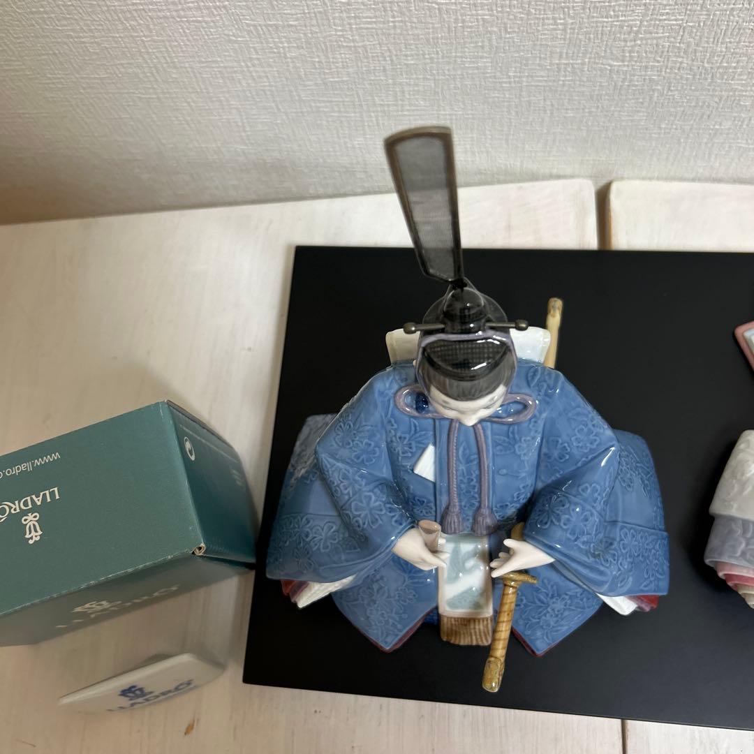 リヤドロ　雛人形 60周年記念モデル！ 正規の元箱、60年記念盾付き！新品！