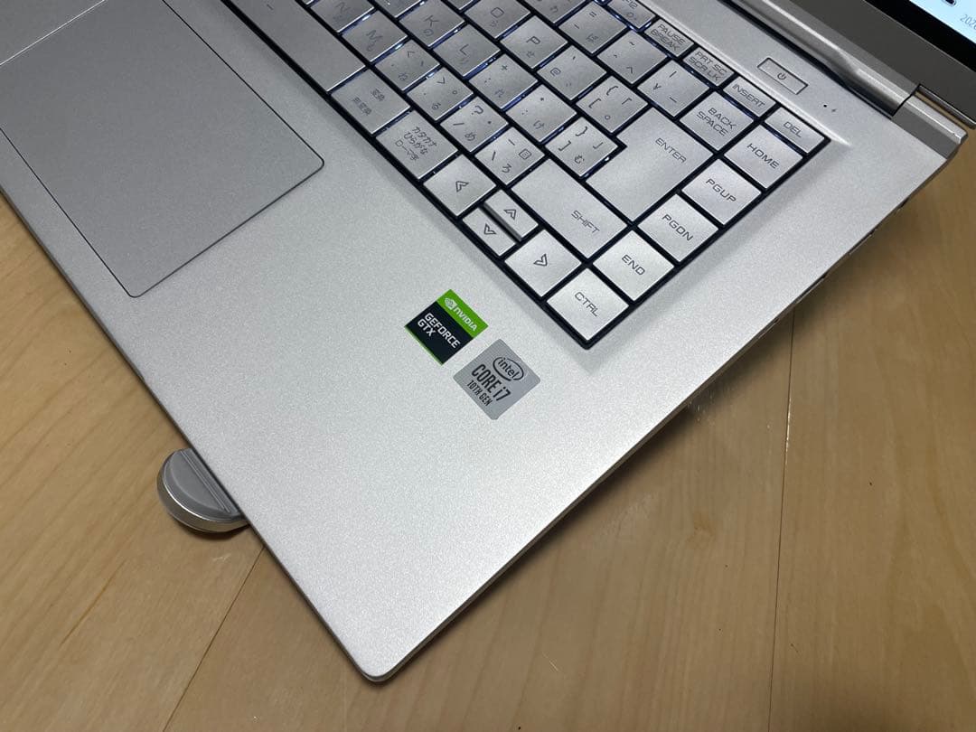 Windowsノート本体 MOUSE DAIV i7 32GB SSD 1TB GTX 1650Ti