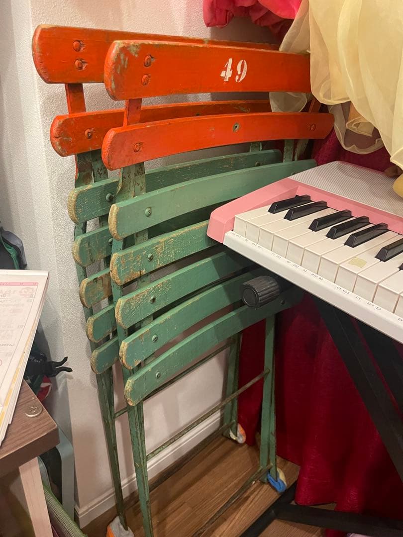 ヴィンテージ折りたたみ椅子