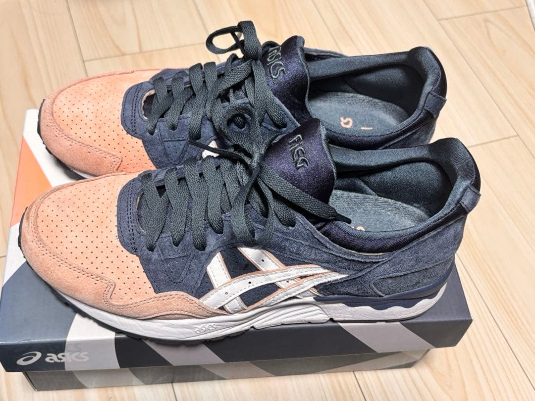 靴 ASICS GEL LYTE 5 SALMON TOE. 27cm