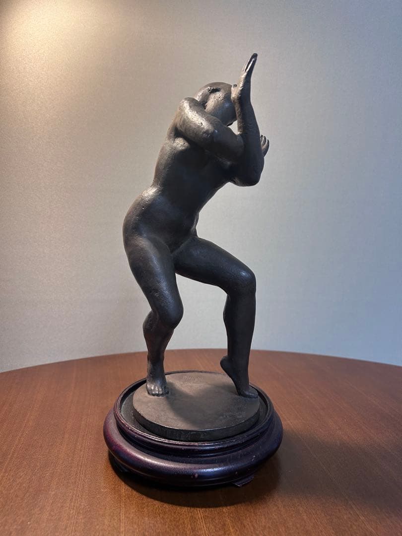 館野弘青 作「律動」 裸婦像 ブロンズ像
