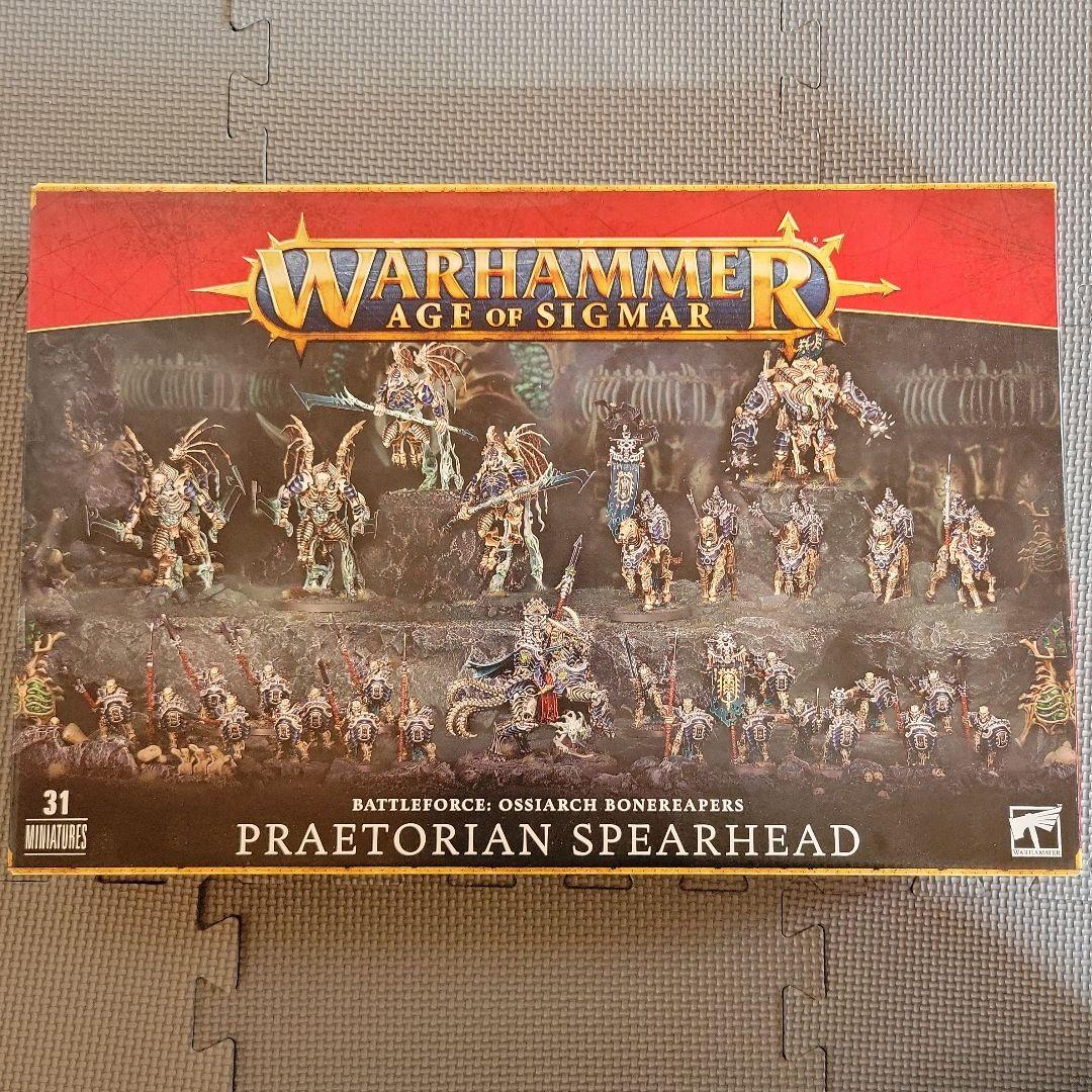 ウォーハンマー オシアーク バトルフォース 開封済み 未組み立て