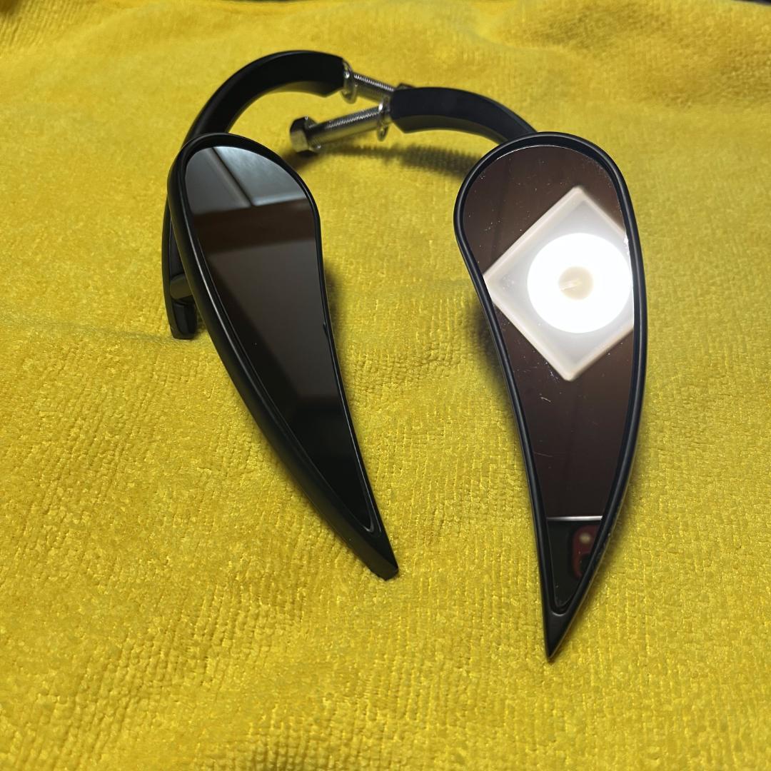 ハーレー アレンネス ミラー ラッドⅡ ティアドロップ 左右セット