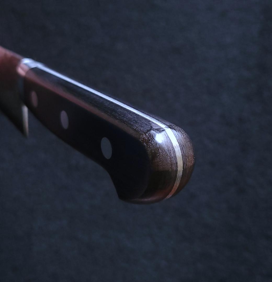 K*i様 日本製 VG10 ダマスカス 牛刀包丁185mm 黒柄 G1753J