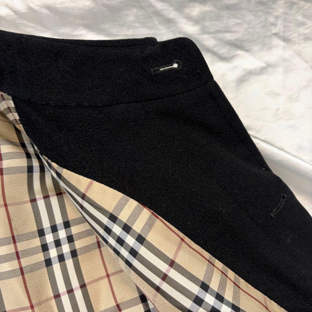 バーバリー　ブラックレーベル　ステンカラーコート M カシミヤ10%入り