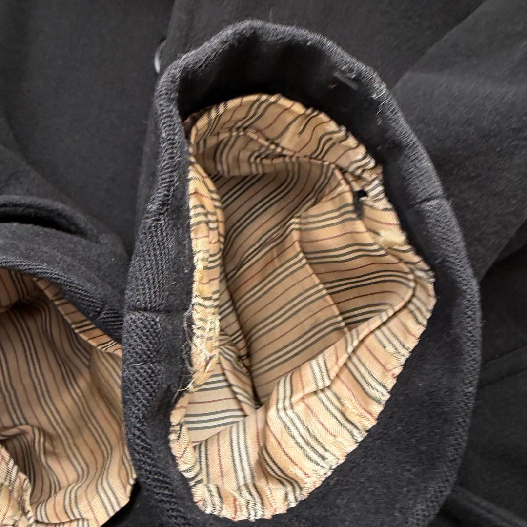 バーバリー　ブラックレーベル　ステンカラーコート M カシミヤ10%入り